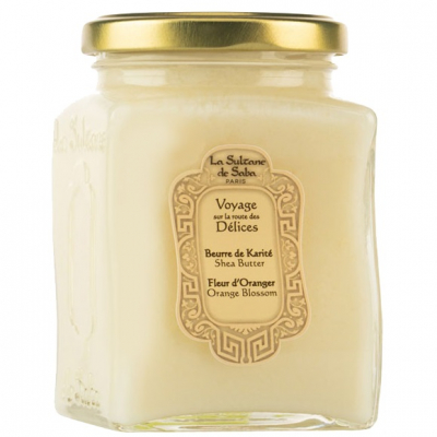 La Sultane De Saba Shea Butter Orange Blossom - Масло карите апельсиновые цветы 300 г
