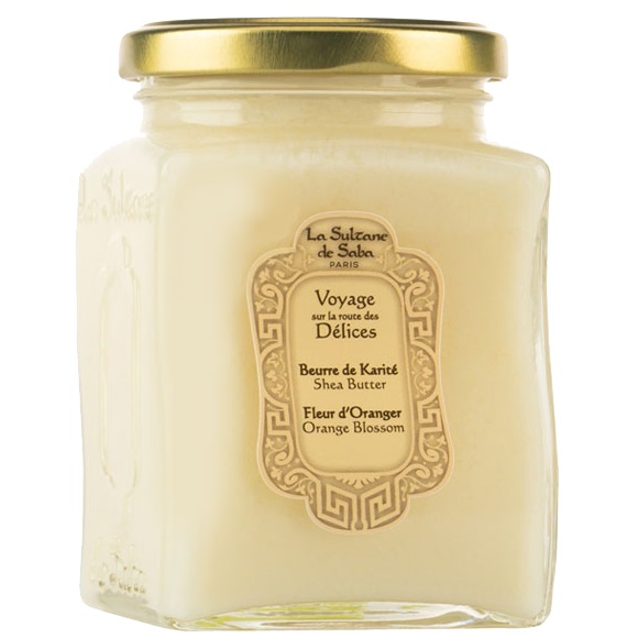 La Sultane De Saba Shea Butter Orange Blossom - Масло карите апельсиновые цветы 300 г