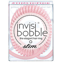 Invisibobble Slim Time To Pink - Резинка для волос (мерцающий розовый) 3 шт