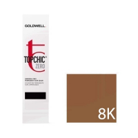 Goldwell Topchic Zero - Безаммиачная стойка краска для волос 8K светло-медный блонд 60 мл