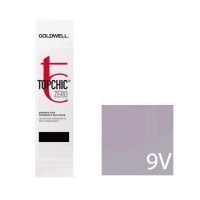 Goldwell Topchic Zero - Безаммиачная стойка краска для волос 9V очень светло-фиолетовый блонд 60 мл