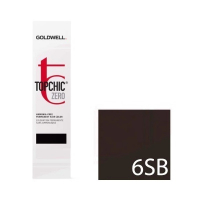 Goldwell Topchic Zero - Безаммиачная стойка краска для волос 6SB темно-серебристый блонд 60 мл