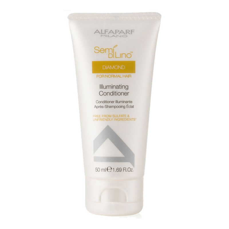 Alfaparf Semi Di Lino Diamond Illuminating Conditioner - Кондиционер для нормальных волос, придающий блеск, 60