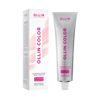 Ollin Color Platinum Collection - Перманентная крем-краска для волос 6/12 тёмно-русый пепельно-фиолетовый 100 мл