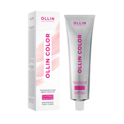 Ollin Color Platinum Collection - Перманентная крем-краска для волос 10/75 светлый блондин коричнево-махагоновый 100 мл