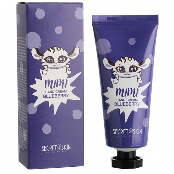 Secret Skin Mimi Hand Cream Blueberry - Крем для рук c экстрактом черники 60 мл