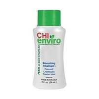 Chi Enviro American Smoothing Treatment Pearl and Silk Complex Colored and Chemically Treated Hair - Разглаживающее средство для окрашенных, химически обработанных волос 59 мл