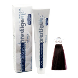 Brelil Крем-краска Colorianne Prestige UP  6/62 Темный блонд радужно-красный