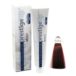 Brelil Крем-краска Colorianne Prestige UP  6/64 Темный блонд медно-красный