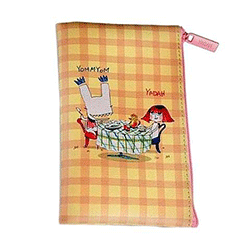 Yadah Cosmetic Pouch Flat Check - Косметичка (11.6 x 18.4)