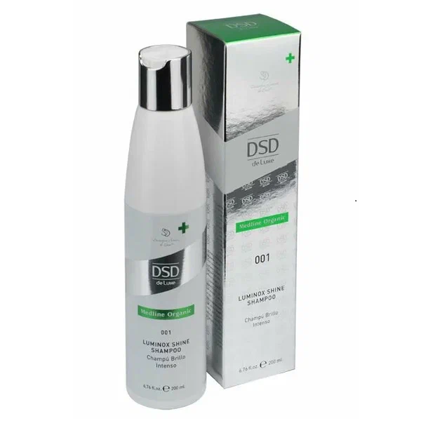 DSD de Luxe MedLine Organic Luminox Shine Shampoo 001 - Шампунь питательный и увлажняющий 200 мл
