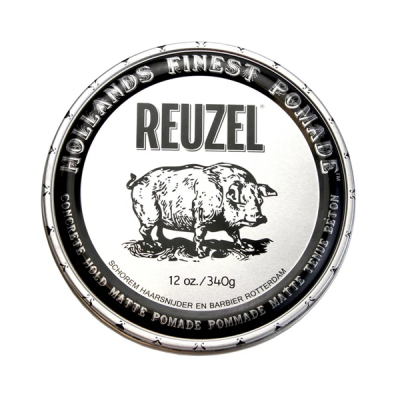 Reuzel Concrete Hold Matte Pomade Piglet - Матовая помада 340 гр