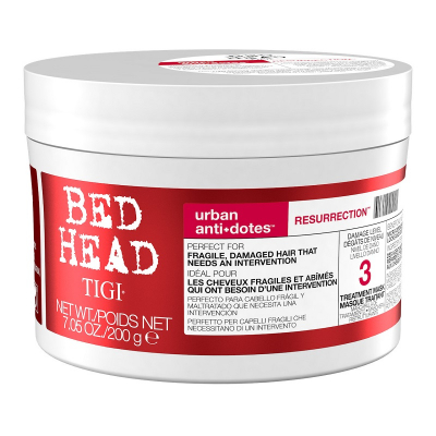 TIGI Bed Head Urban Anti+dotes Resurrection - Маска для сильно поврежденных волос уровень 3 200 мл