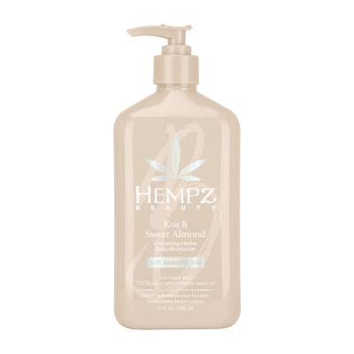 Hempz Koa and Sweet Almond Smoothing Herbal Body Moisturizer - Молочко для тела увлажняющее коа и сладкий миндаль 500 мл