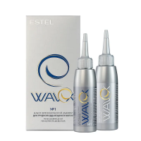 Estel Professional Wavex №1 - Набор для химической завивки трудноподдающихся волос (лосьон-перманент 100 мл, фиксаж-перманент 100 мл)