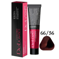 Estel Professional De Luxe - Краска-уход 66/56 темно-русый красно-фиолетовый 60 мл