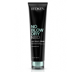 Redken No Blow Dry Just Right Cream -  Крем-стайлинг для укладки без термоинструментов для нормальных волос 150 мл