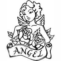Temptu Pro Transfer Sweet Angel - Трансферная татуировка 