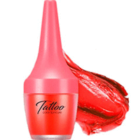 Secret Key Lip Tattoo Color Lipnicure Poison Red - Тинт-маникюр для губ с эффектом тату тон 01 4 г