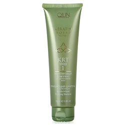 Ollin Keratine Royal Treatment Shampoo - Очищающий шампунь с кератином 100 мл