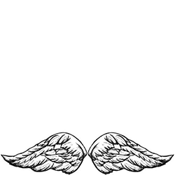 Temptu Pro Transfer Sweet Angel Wings - Трансферная татуировка 