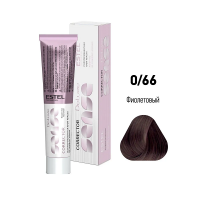 Estel Professional De Luxe Sense Corrector - Крем-краска для волос без аммиака 0/66 фиолетовый 60 мл