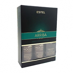 Estel Рrofessional Chocolatier Arriba - Набор для волос (шампунь, бальзам, спрей-сияние)