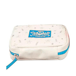 Yadah Cosmetic Pouch Blue - Косметичка голубая (16.4 x 11.1 x 3.6 )