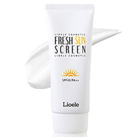Lioele Fresh Sun Screen SPF 45 PA++ (Renewal) - Крем солнцезащитный 80 мл