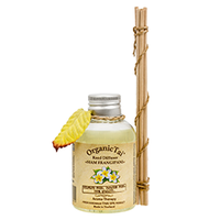 Organic Tai Diffuser - Диффузор для ароматизации помещения «сиамский франжипани» с тростниковыми палочками 100 мл