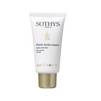 Sothys Oily Skin Hydra-Matt Fluid - Флюид увлажняющий матирующий для жирной кожи 50 мл