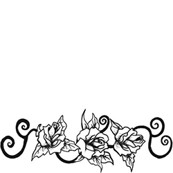 Temptu Pro Transfer Sweet Rose Band - Трансферная татуировка