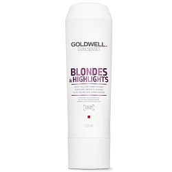 Goldwell Dualsenses Blondes and Highlights Anti-Yellow Conditioner - Кондиционер против желтизны для осветленных и мелированных волос 200 мл