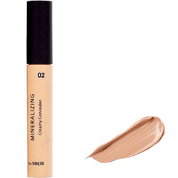 The Saem Mineralizing Creamy Concealer - Консилер для маскировки недостатков кожи тон 02 4 мл