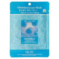 Mijin Cosmetics Essence Mask Chlorella - Маска тканевая хлорелла 23 г