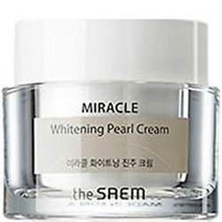 The Saem Miracle Whitening Pearl Cream - Крем дневной осветляющий 50 мл