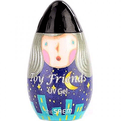 The Saem Nail Toy Friends UV Gel - Гель-лак для ногтей BK 01 7мл