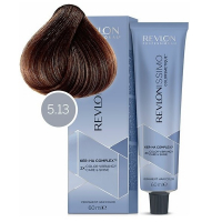 Revlon Revlonissimo High Coverage NMT - Перманентная краска для седых волос №5-13 бежевый светлый блондин 60 мл  