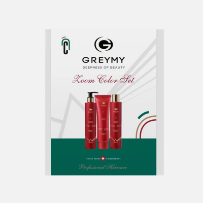 Greymy Zoom Color Set - Набор для ухода за окрашенными волосами (шампунь 250мл; кондиционер 250мл; маска 150мл)