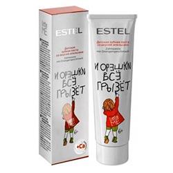 Estel Рrofessional Little Me Toothpaste Strawberry - Детская зубная паста-гель со вкусом апельсина 50 мл