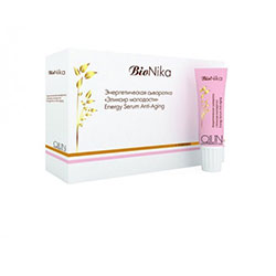 Ollin BioNika Energy Serum Hair Density - Энергетическая сыворотка «плотность волос» 10*15 мл