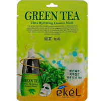 Ekel - Маска тканевая с экстрактом зеленого чая 25 г