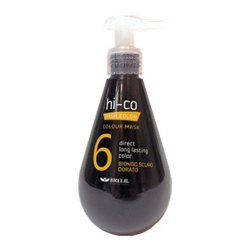 Brelil Маска Hi-Co Colour Mask №6   Тёмно-золотистый блондин