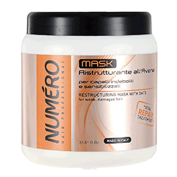 Brelil Numero Oat Mask - Крем-маска с вытяжкой из овса 1000 мл