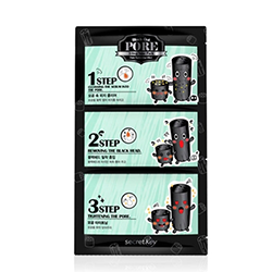 Secret Key Black Out Pore 3-Step Nose Pack - Набор патчей для удаления черных точек 7 г