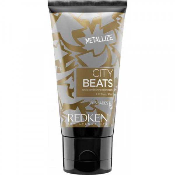 Redken City Beats Color Crem - Крем для волос с тонирующим эффектом ярких цветов золотой металлик 85 мл