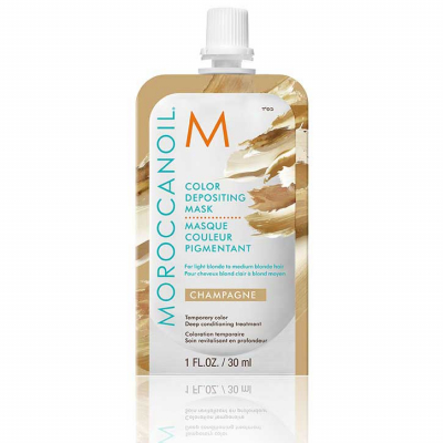 Moroccanoil Color Depositing Mask Champagne - Тонирующая маска (шампань) 30 мл