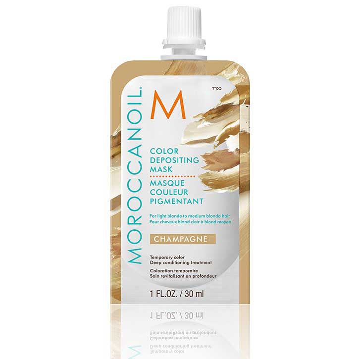 Moroccanoil Color Depositing Mask Champagne - Тонирующая маска (шампань) 30 мл