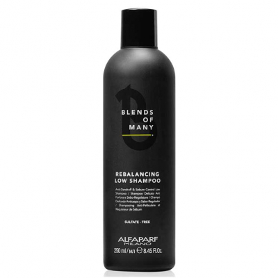 Alfaparf Blends Of Many Rebalancing Low Shampoo - Деликатный балансирующий шампунь 250 мл