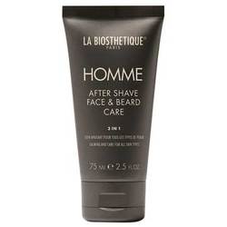 La Biosthetique Homme After Shave, Face & Beard Care - Ревитализирующая эмульсия после бритья для ухода за кожей лица и бородой 75 мл